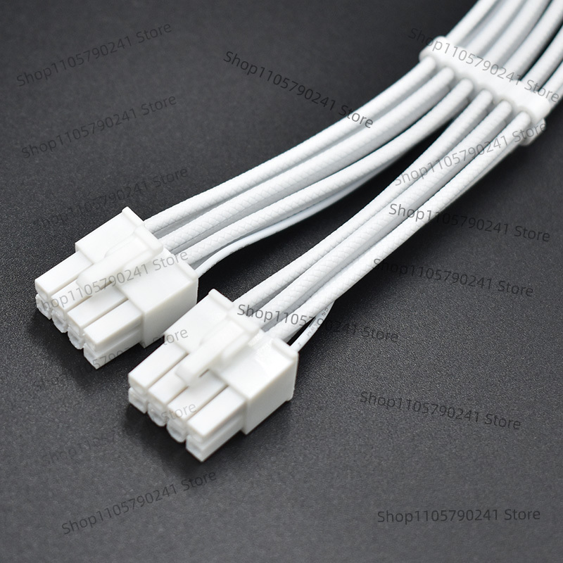 สายเคเบิลถักลายสีขาว 16AWG สำห - Dual 8Pin To 16Pin 12Vhpwr Cable บทวิจารณ์และราคา
