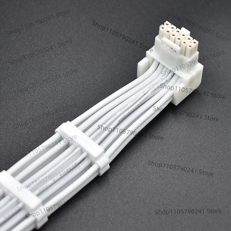 สายเคเบิลถักลายสีขาว 16AWG สำห - Dual 8Pin To 16Pin 12Vhpwr Cable บทวิจารณ์และราคา