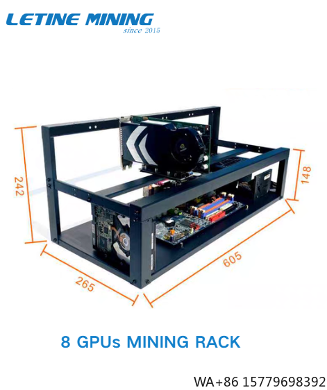 CMP 170HX แร็คสำหรับติดตั้งการ - Gpu Mining Rig Frame 8 Gpu บทวิจารณ์และราคา